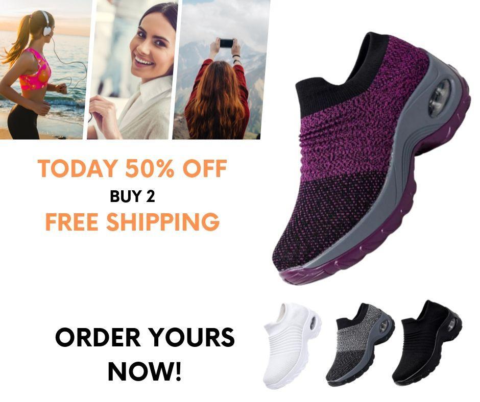Women's Breathable Air Cushion Sneakers [BUY 2 FREE SHIPPING]